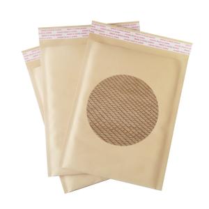 Quality Plastic Free Biodegradable Paper Mailing Bags Honeycomb Cushion For Delivery wholesale