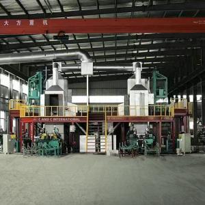 Quality Single Ladle 380V 2500kgs 60mm Brass Rod Production Line wholesale