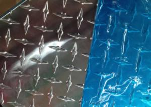 Quality 3003 20mm embossed aluminum diamond plate for light rail and Ship wholesale
