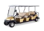 Electric Powered 12 Seater Golf Cart Shuttle Car For Reception , Tourist