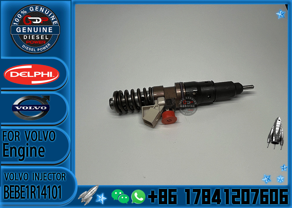 Common Rail Diesel Fuel Injector BEBE1R14101 33800-84300 BEBJ1F05002 22282199 22282202 1112010-E9500 for F2E/BEBJ