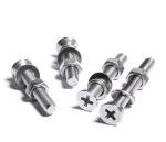 Countersunk Head Nut Bolt Fastener Zinc Plated ANSI Standard Spheroidizing