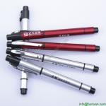 two head pen,highlighter+ball pen, two tip plastic gift pen