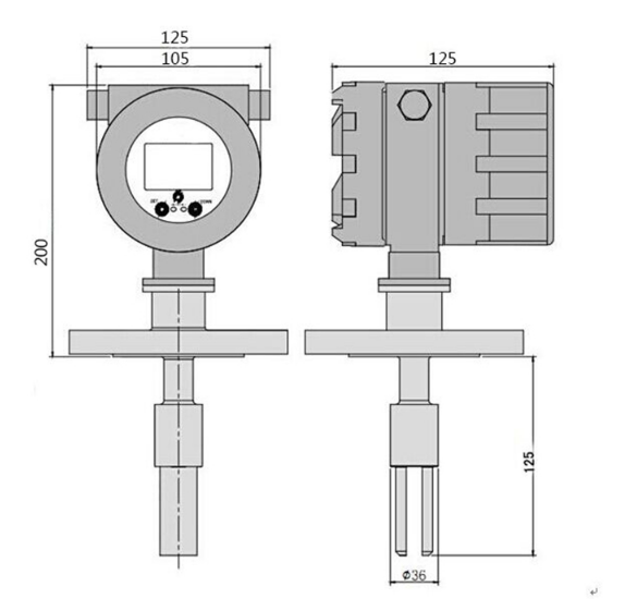 hao sale Liquid Diesel fuel oil density meter low price