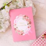 Flower Gift 3d Christmas Cards , Recyclable 3d Pop Up Cards