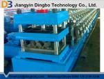 Heavy Duty Gear Box Guardrail Roll Forming Machine With Hydraulic Post Cutting