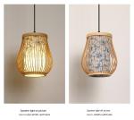 Bamboo Chandelier Zen Restaurant Dining Restaurant Box Tea Room Ancient Style