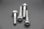 M14x40 Heavy Hex Cap Screw , Hex Head Flange Screw Bolt DIN 6921 Anti Loose