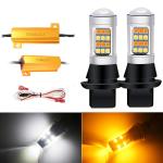 Canbus Super Bright 12V LED Brake Turn Signal Lights T20 Bulbs License Plate