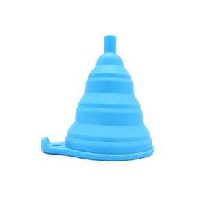 Quality Portable Flexible Silicone Collapsible Kitchen Funnel For Liquid Transfer wholesale