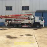 HB37K XCMG Concrete Handling Equipment Cement Concrete Boom Pump Truck