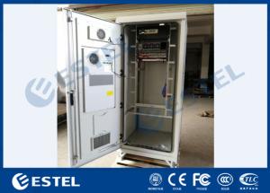 Quality IP55 Outdoor Power Cabinet Galvanized Steel PDU Battery ODF DCDU With Air Conditioner wholesale