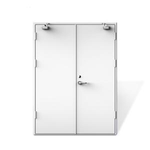 Quality White Color UL Listed Fire Door FD90 Steel Fire Door wholesale