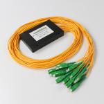 SC APC 1x16 PLC Fiber Splitter Optical PLC Splitter For FTTX Cable Television