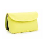 Korean Beautiful Personalized Pure Color Blank Brushes Cosmetic Bag