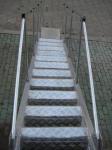 Aluminum Alloy Steel Marine Boarding Ladder Strong Bearing Safety Emergency