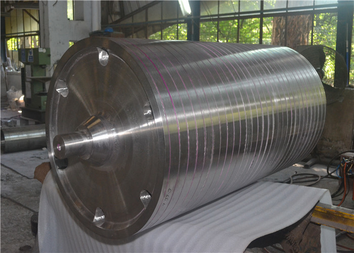 Paper Making Press Roll Paper Mill Parts Grooved Size Press Rollers