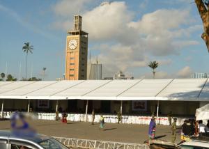 Quality Pvc Clear Roof 40m Event Marquee Tent For Commercial Conference / Election Meeting wholesale
