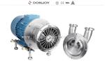 CIP stainless steel hygienic pump with self priming function with 316L