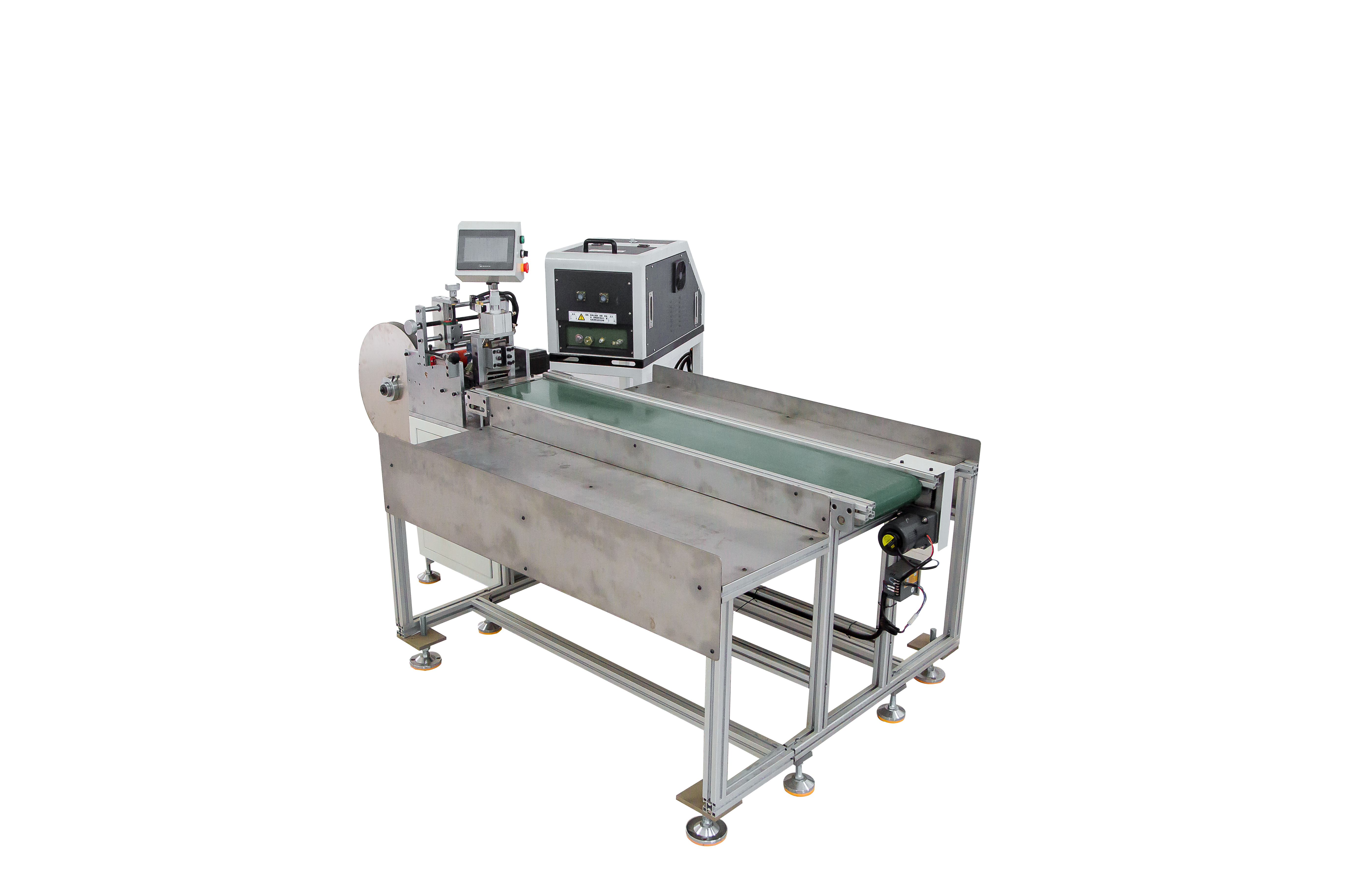 Computerized HEPA Filter Pleating Machine 1KW Knife Paper Pleating Machine 1300mm Working Width