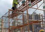 Temporary TFT Heavy Duty Chain Link Fence Iron Galvanized Black Powder Coated