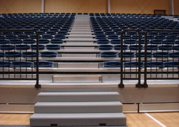 Remotely Controlled Retractable Grandstands / Retractable Stadium Seating For