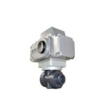 3 PC UPVC Electric Ball Valve For Agriculture And Water Irrigation Plumbing