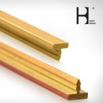 Anti Fade Copper T Slot Framing , 6000mm Length Brass T Section