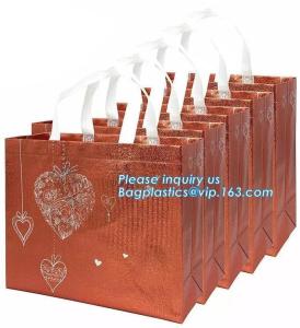 Quality Factory Price High Quality Laminated PP Non Woven Bag, wholesale customized print logo non woven bags with string for sh wholesale