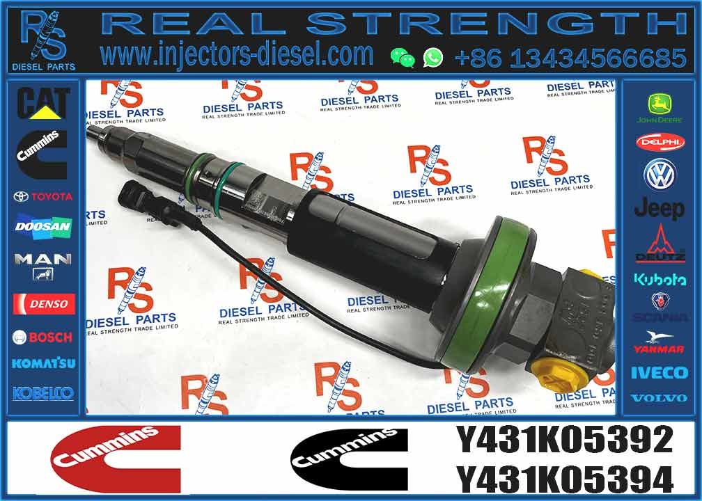 Heavy Truck Diesel Fuel Injector Y431K05392 2867147 2867148 F00BJ00001 For CUMMINS QSK19 QSK38 QSK50 QSK60 Diesel Engine