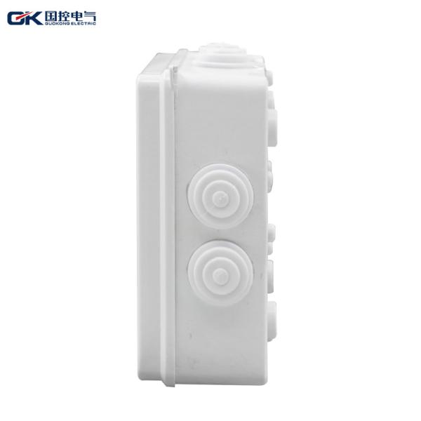 Different Dimsion Outdoor Plastic Junction Box ABS Shell With Knockouts , CE