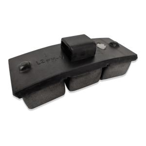 Quality Powder Metallurgy Railway Braking System Train Brake Shoe 90MPa Cast Iron Low Friction High Friction wholesale