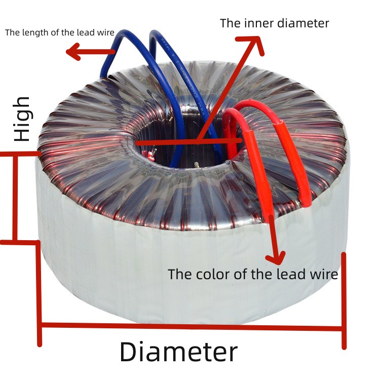 150va 150w Power Supply Transformer Audio Toroidal Transformer Pure Copper Wire for Amplifier