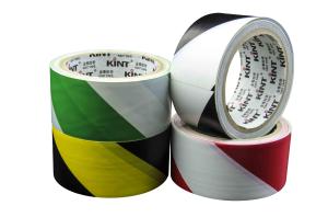 Quality Safety Signage Floor Marking Tape PVC Underground Marking Tape Double Color Green White wholesale