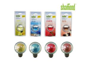 Quality Long lasting Colorful Round Crystal Liquid Car Air Freshener Aromatous wholesale