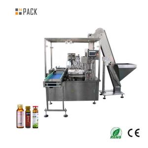 China Npack Automatic Peristaltic Pump Liquid Oral Plastic Bottle Filling And Capping Machine on sale