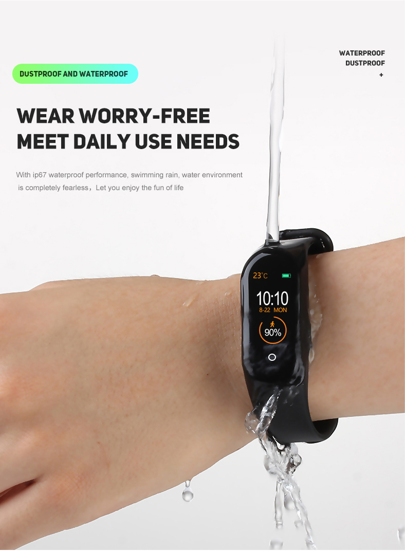 SDK M3 M4 Smart Watch Band Reloj Inteligente Bracelet Control Wristwatch