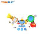 Community Project Amusement Products Outdoor Kids Plastic Slide Outdoor Park
