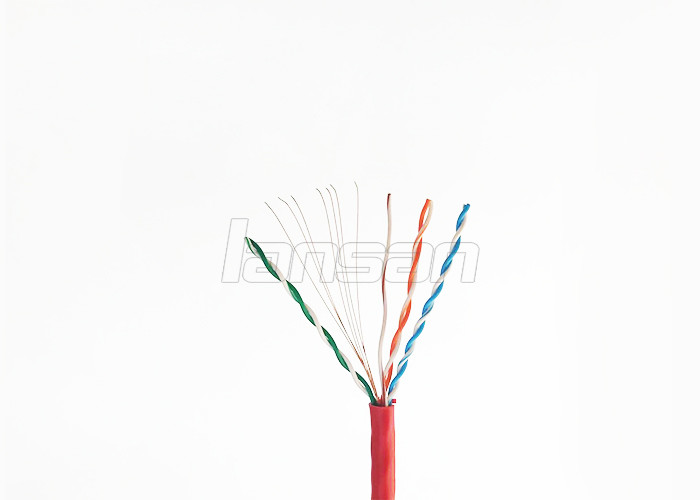 Network BC CCA UTP Cat5e Patch Cord Cable Al Foil Shiled With 24AWG CCA Conductor