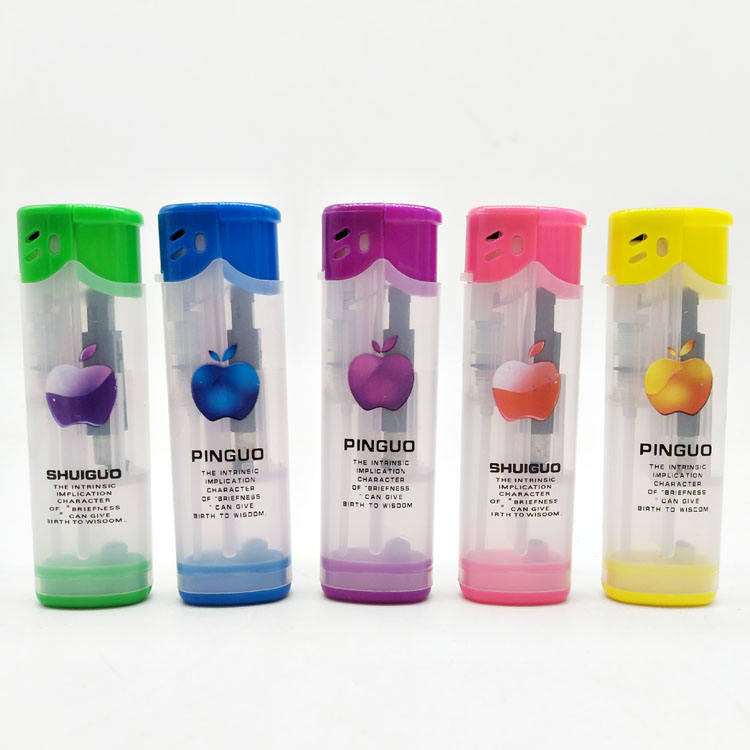 Beautiful Butterfly Pattern Lighter with Portable Refillable Candle Electric Lighter