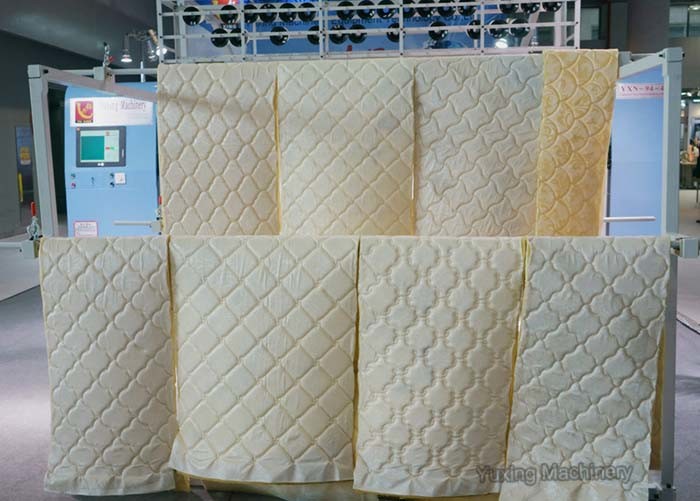 240cm Industrial Mattress Panel Cutter For Chain Stitch Quilting Machine