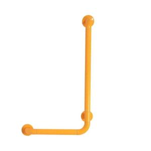 Quality Wall Mounted L Shape Bathroom Hand Rails 304 Stainless Steel Toilet Assist Bars wholesale