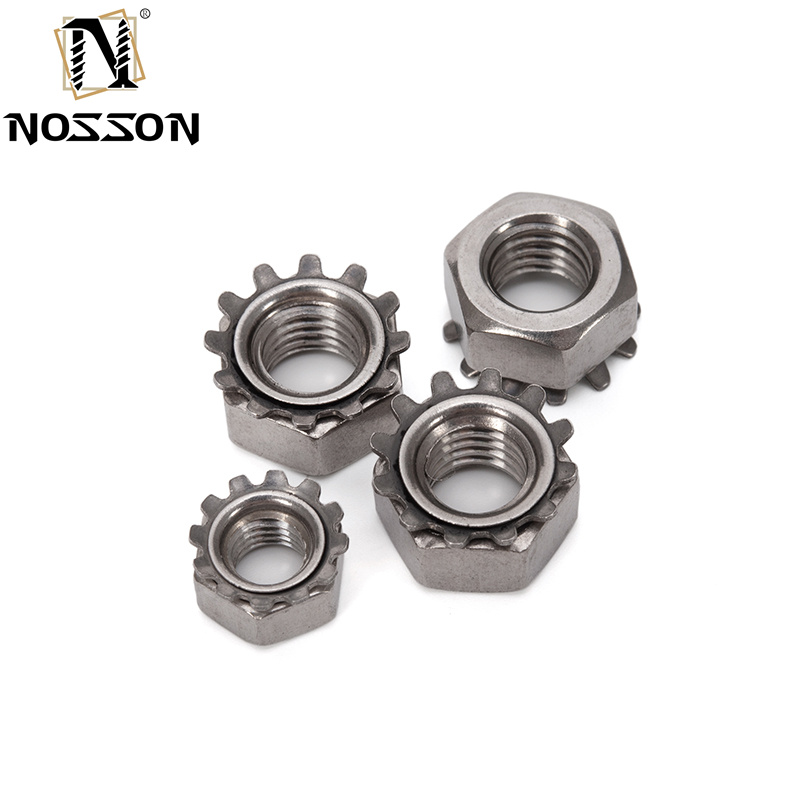 Heavy Industry Directly from ZINC PLATED Finish 304 316 Stainless Steel K Type Threaded Nuts Imperial Inch Measurement System