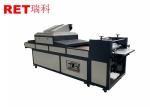 Mechanical Driven Paper Packing Machine , Semi Automatic UV Varnish Coating