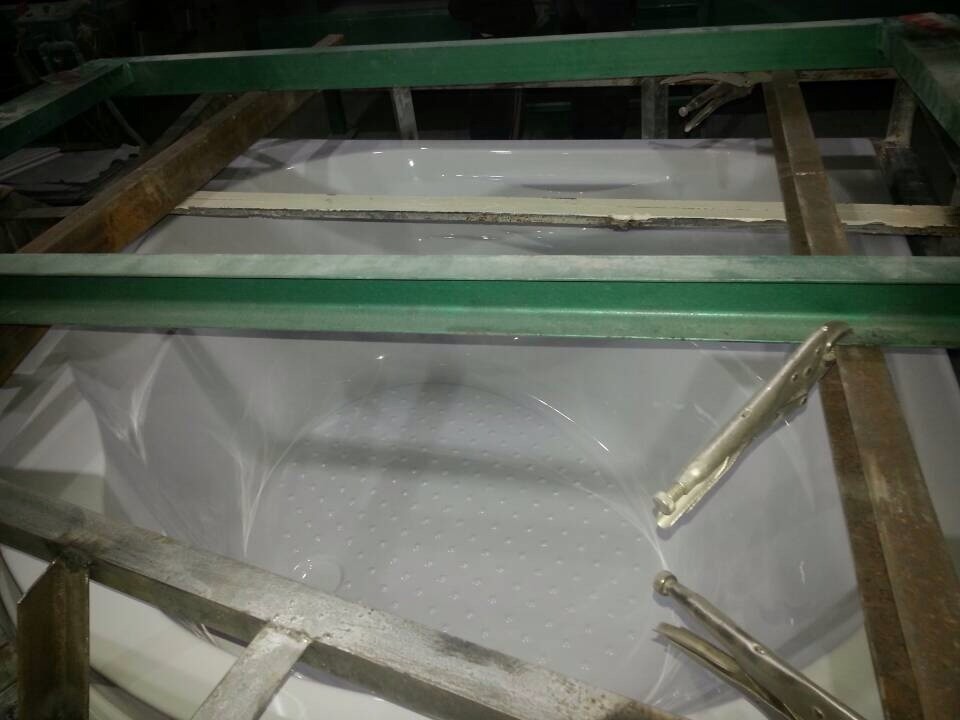 ABS/acrylic/PMMA/PVC/PS/HDPE/LLDPE sheet thermoforming machine
