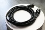 XLPE Solar Ac Cable 5m Grid Tie Inverter Solar Panel Cable Copper Black