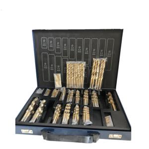 Quality 170pcs Set Cobalt High Speed Steel Twist Drills Length 34-160mm wholesale