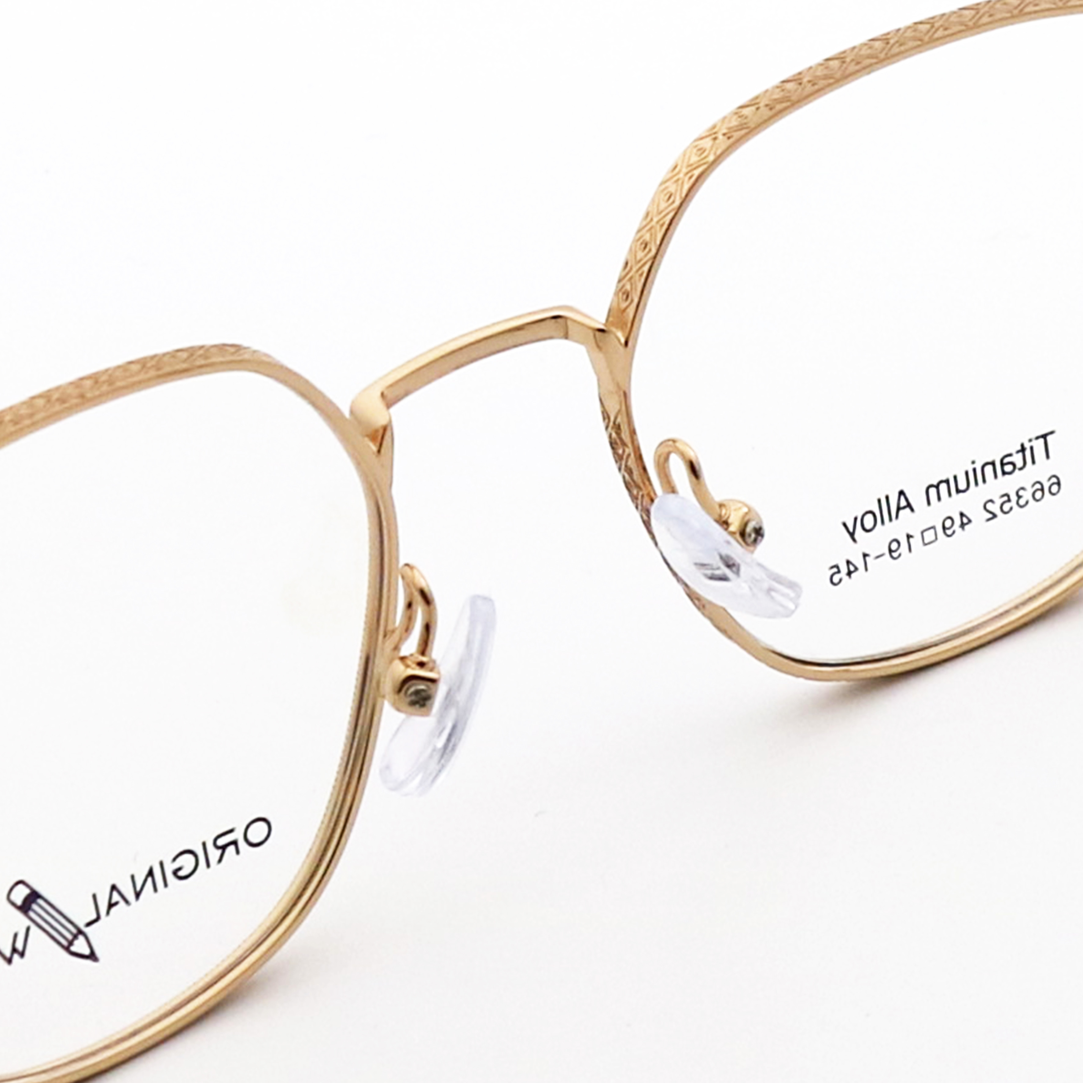 Good Quality Popular IP Plating Eyewear Optical Titanium Frame