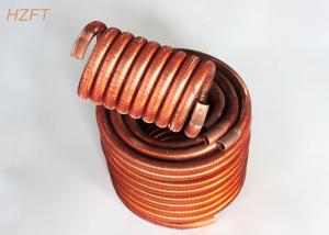 Quality Oil Coolers Compact Design Finned Tube Coils / Water Heating Coils wholesale