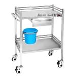 ODM Anti Corrosion Stainless Steel Medical Trolley Easy Moving